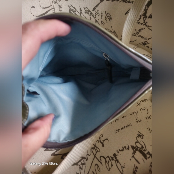 COACH COPPER METALLIC COATED CROSS BODY/SHOULDER BAG WITH HANG TAG EUC - Picture 8 of 9